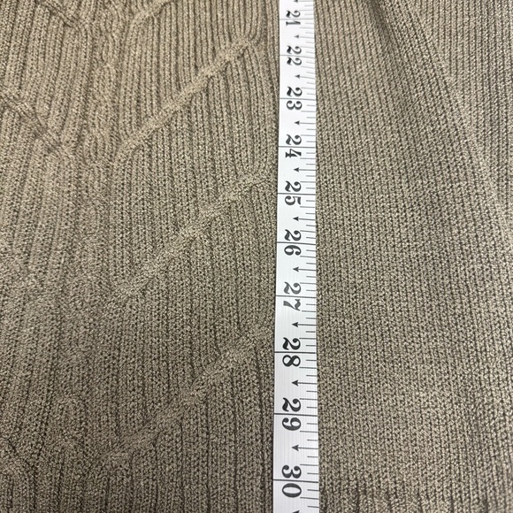 Liz Claiborne Taupe Sweater Dress Medium NWT $138 - Picture 7 of 7